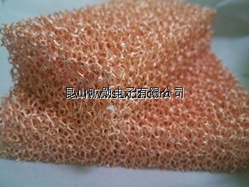 上海120PPI发泡铜 LED散热材料10毫米厚
